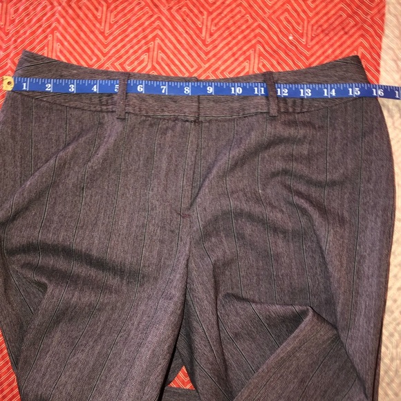 WORTHINGTON WORKS-Stretch Separates, WIDE LEG, Cuffed-hem SLACKS. Size 6 - Picture 12 of 14